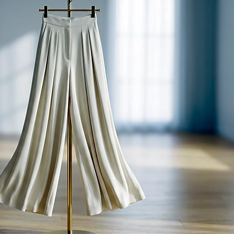 The Pattern-Cutting Choice Behind Trousers That Move Like a Skirt