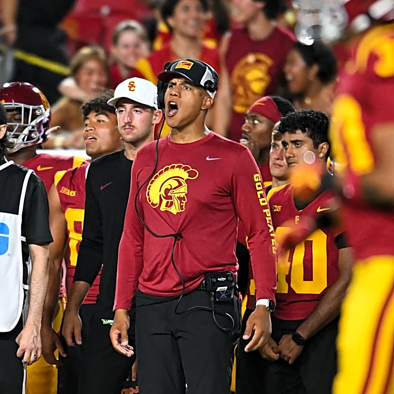 Penn State's Matt Campbell discusses former USC DC D'Anton Lynn