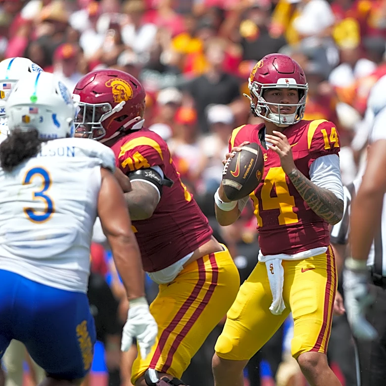 Micah Huff's MVP from USC's first game of 2026 season