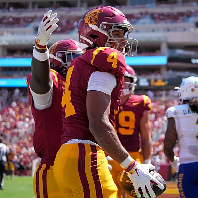 Micah Huff is hugely impressed with USC's elite freshman reciever