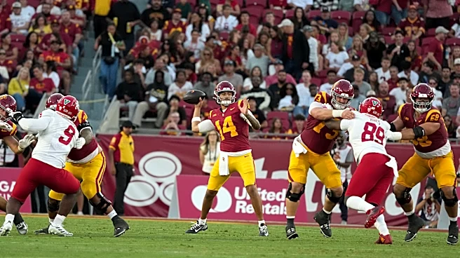 Jayden Maiava, Prophet Brown discuss USC’s victory over Fresno State