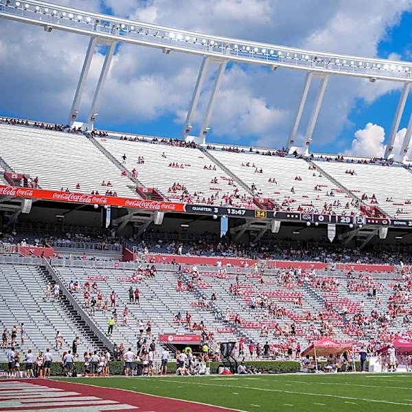 SEC fans left stadium seats due to extreme heat this past weekend