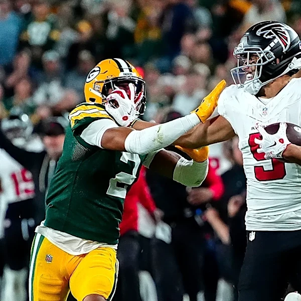 Drake London teams with Michael Penix in season-saving win for Falcons