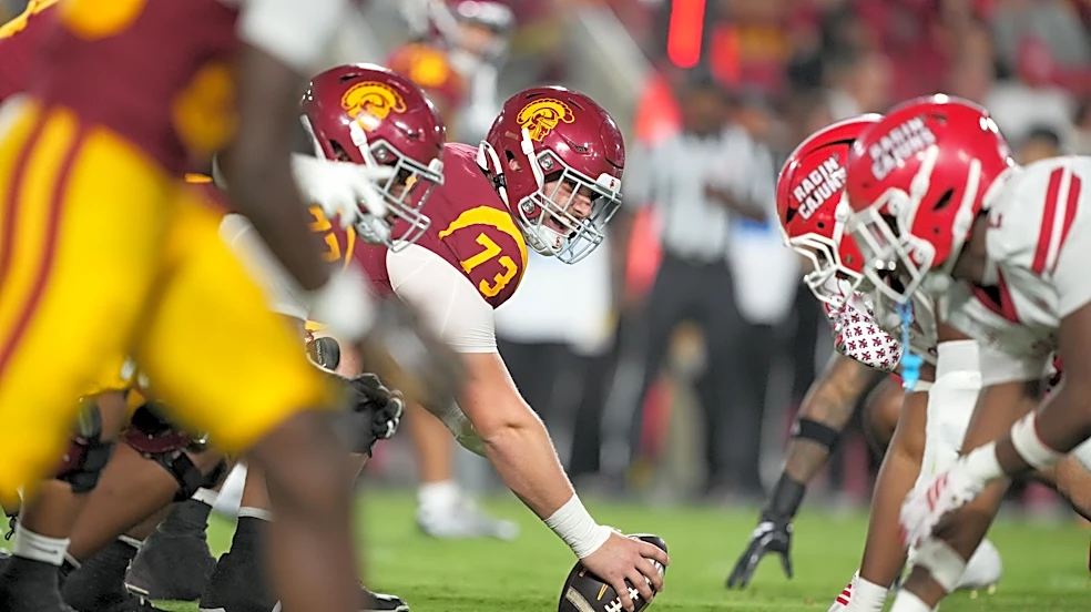 Midseason report card grades for USC football offensive line