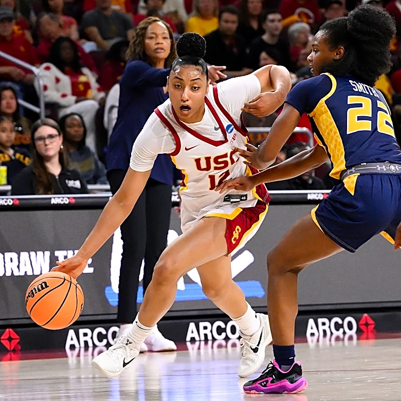 USC women’s basketball defeats Cal in exhibition, Juju Watkins returns
