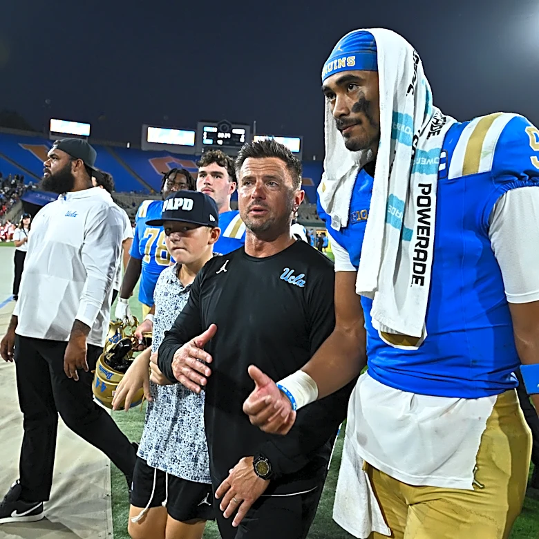'It wasn’t pretty but it was gritty' Bob Chesney sums up UCLA's win
