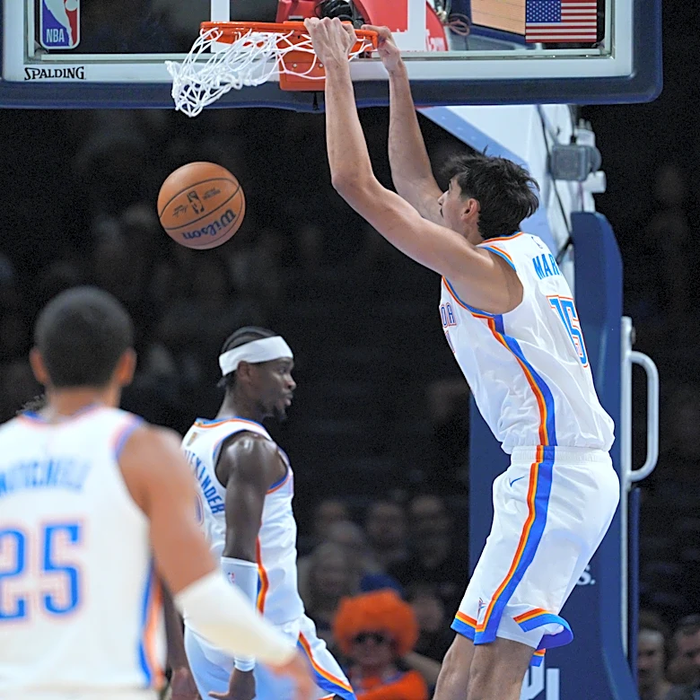 Former Bruin Aday Mara has yet to miss through two NBA preseason games