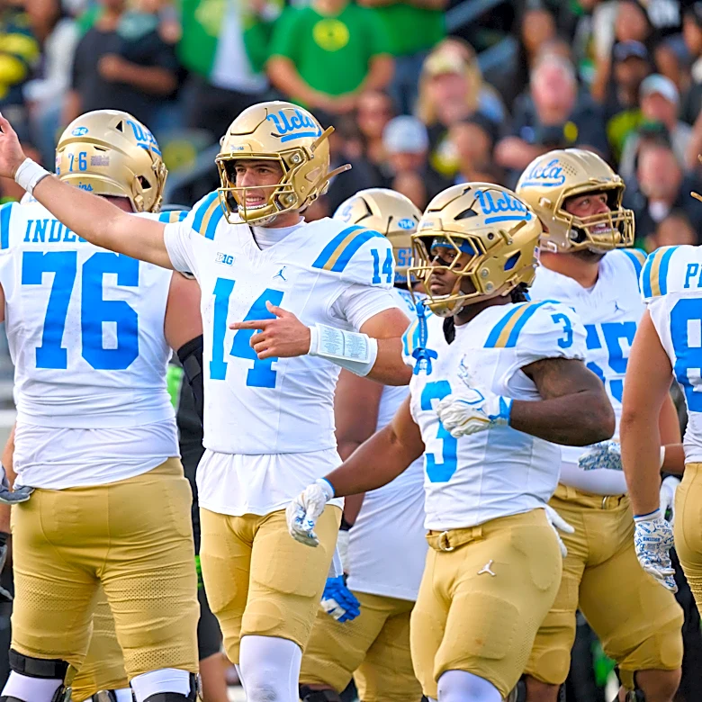 UCLA QB Ty Dieffenbach speaks after relief performance versus Oregon