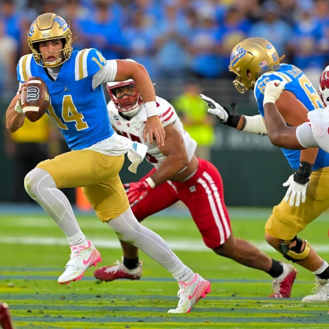 Ty Dieffenbach was impressive in UCLA's 17-7 win over Wisconsin