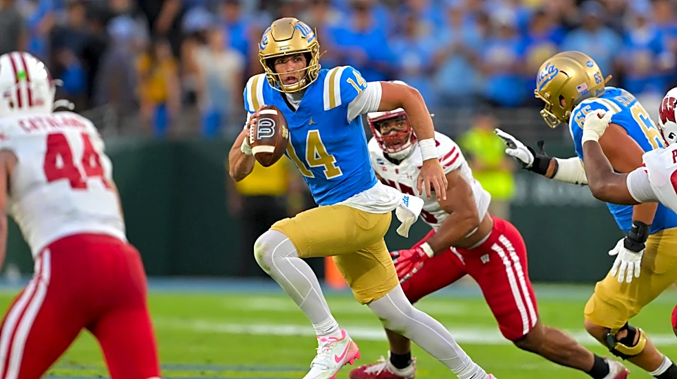 Ty Dieffenbach was impressive in UCLA's 17-7 win over Wisconsin