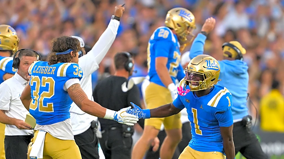 No. 12 UCLA battling against Wisconsin had social media vocal