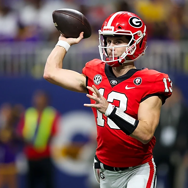 Georgia football QB commit Colton Nussmeier transfers high schools