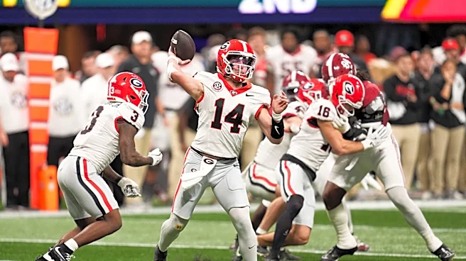 TV channel, commentators for Georgia football at Alabama