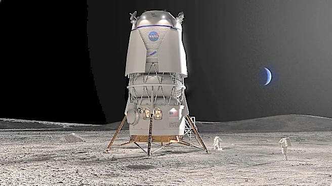 Astronauts to begin training in replica of Blue Origin's lunar lander