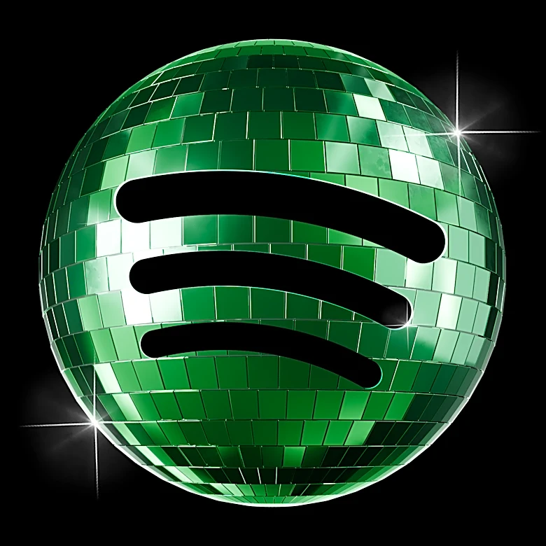 Spotify's temporary disco-ball logo will go away soon