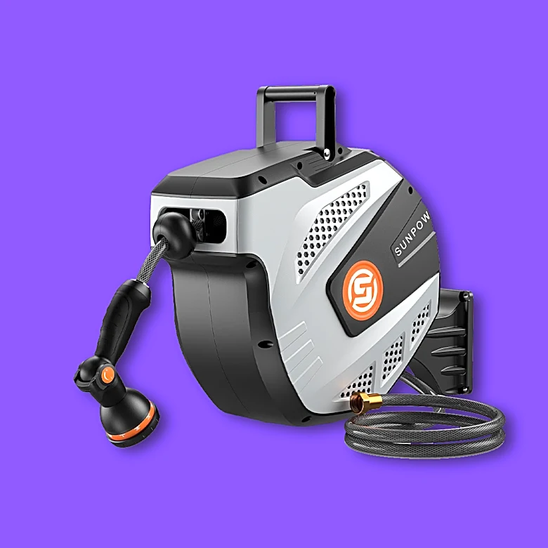 This space-saving retractable hose reel is 20% off at Amazon right now