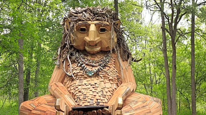 Beloved troll statue at Pease Park in Austin, Texas burns down