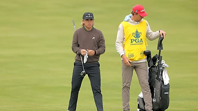 Garrick Higgo's caddie apologizes for PGA Championship tardiness penalty