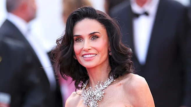 See Demi Moore's short hair transformation at Cannes premiere