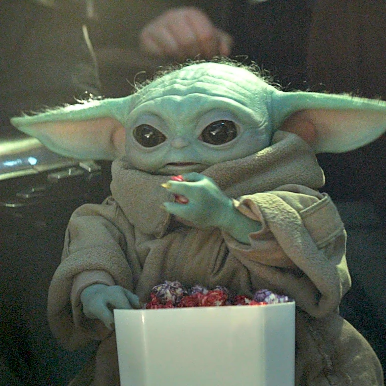 We're ride-or-die for Baby Yoda 💚