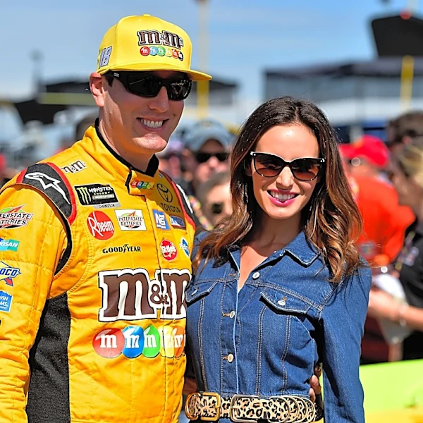 On the sidelines of every race, Kyle Busch's wife and kids