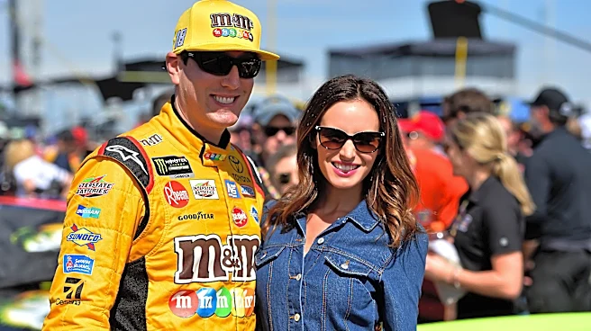 On the sidelines of every race, Kyle Busch's wife and kids