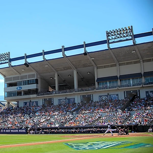 SEC baseball tournament weather updates: Texas vs Arkansas delayed