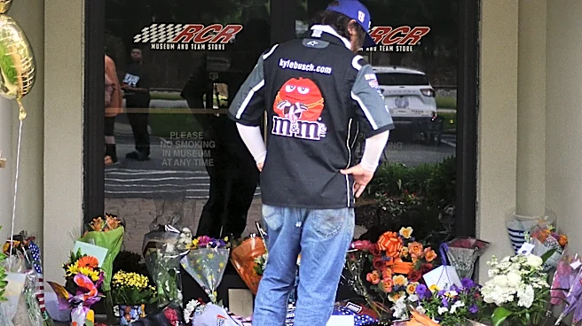 NASCAR fans, 'Rowdy Nation' mourn Kyle Busch at RCR headquarters