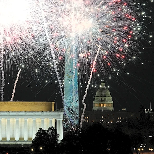A sneak peek at the record-breaking DC firework show planned for July 4