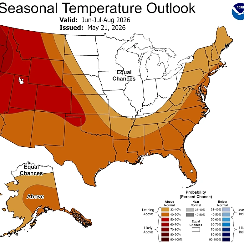 Your official summer forecast is here. How hot will it get?