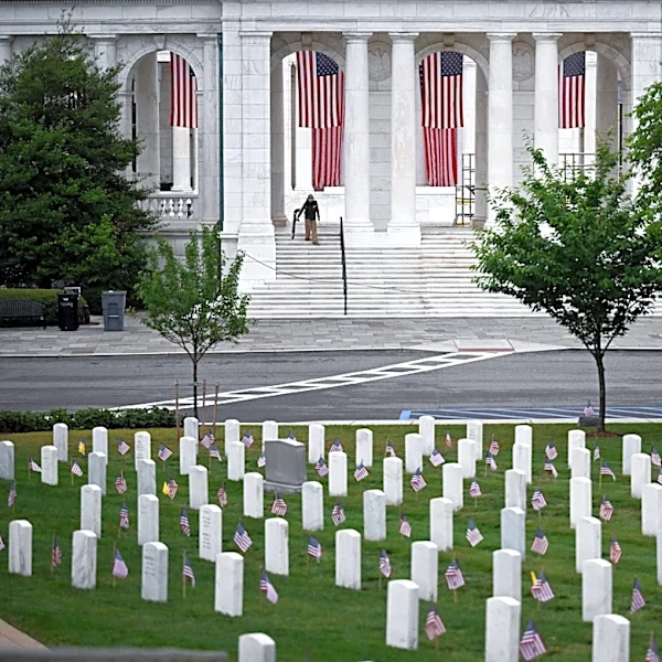 Arlington National Cemetery prepares for Memorial Day traditions