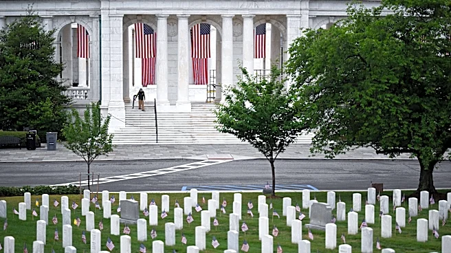 Arlington National Cemetery prepares for Memorial Day traditions
