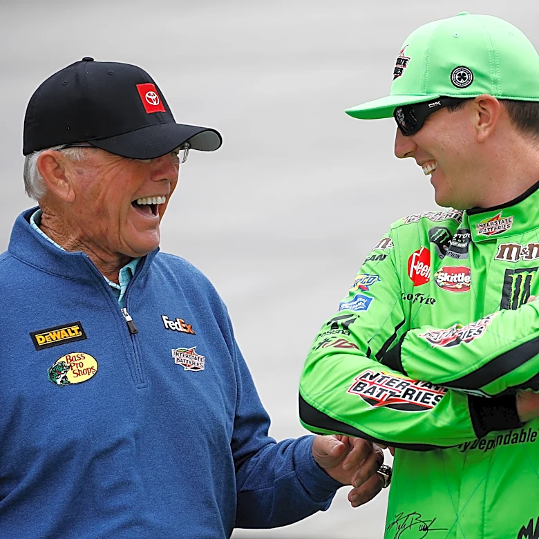 Kyle Busch remembered fondly by NASCAR team owner Joe Gibbs