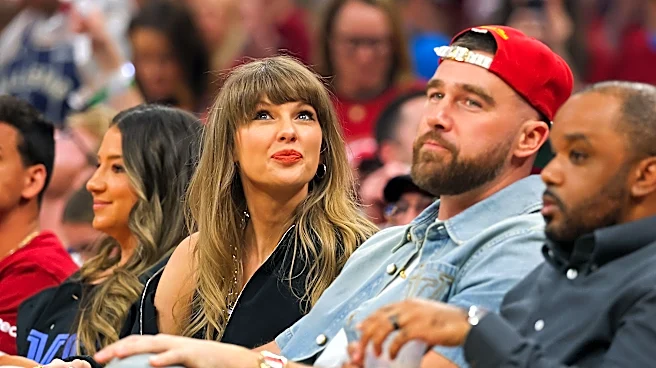 Travis Kelce, Taylor Swift sit courtside for Knicks-Cavaliers game