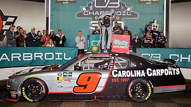 Ross Chastain honors Kyle Busch with celebration after O'Reilly Series win