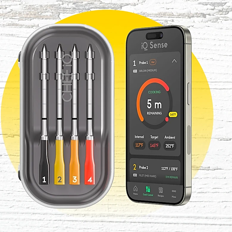 Save on Amazon's smart meat thermometer that 1K+ grill masters swear by