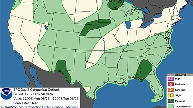 Showers, thunderstorms may disrupt Memorial Day plans in the East