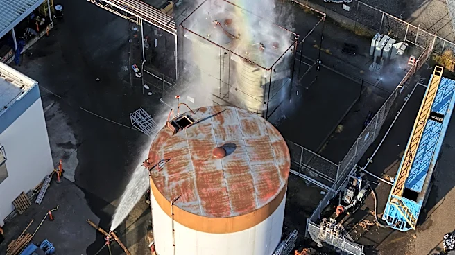 Evacuation orders remain after chemical tank cracks in California