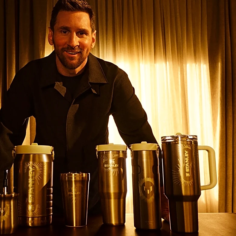 Stanley dropped new tumblers with Lionel Messi for the FIFA World Cup