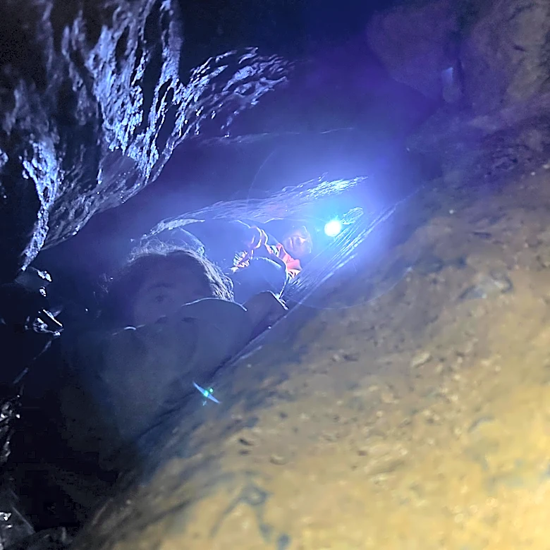 Man survives being jammed in crevice of cave for almost 6 hours