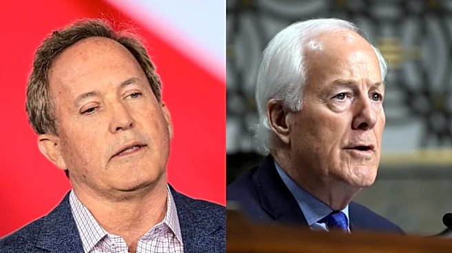 Texas runoff election results for Paxton vs. Cornyn in US Senate race