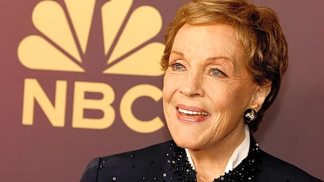 Julie Andrews makes rare appearance at Parkinson's disease fundraiser