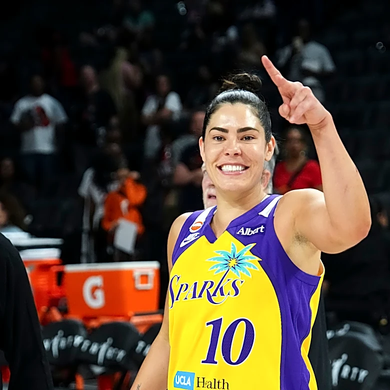 LA Sparks' Kelsey Plum sidelined with ankle sprain