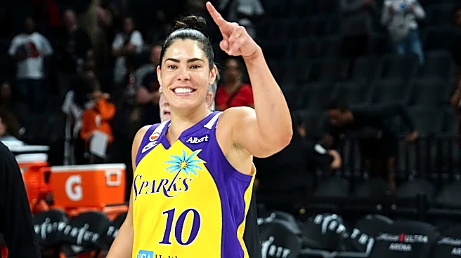 LA Sparks' Kelsey Plum sidelined with ankle sprain
