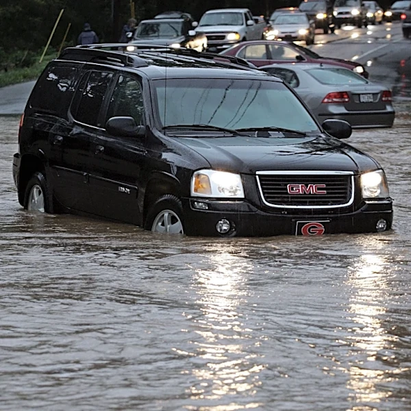 Rainy days continue in Atlanta. These neighborhoods saw most rainfall
