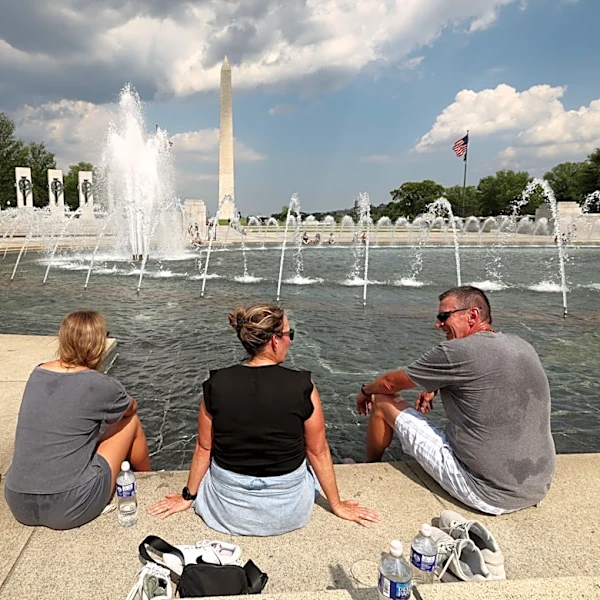 Trump says World War II Memorial could be next in D.C. makeover