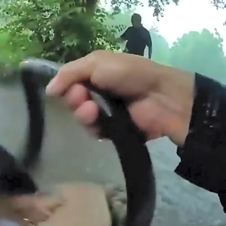 Watch: Texas officers rescue baby from car trapped in floodwaters