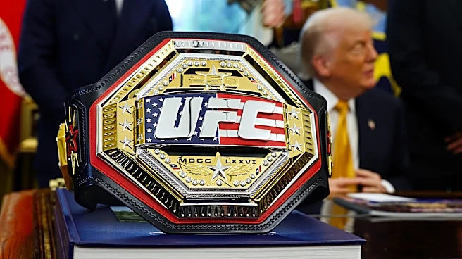 UFC Freedom 250 beginning to take shape at White House. See photos