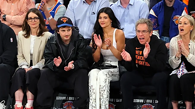 Tina Fey defends Timothée Chalamet 'manspreading' at NBA game
