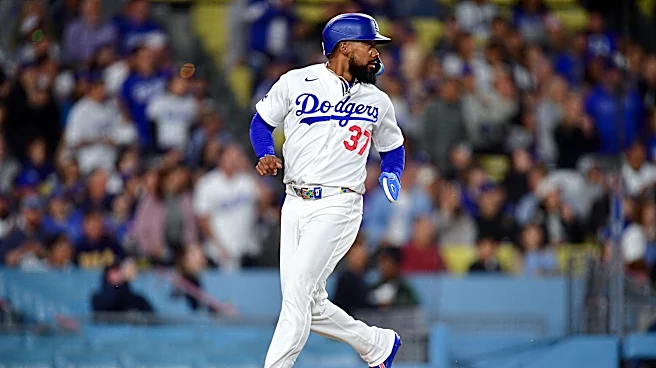 Teoscar Hernández leaves Dodgers' game vs. Rockies with hamstring injury